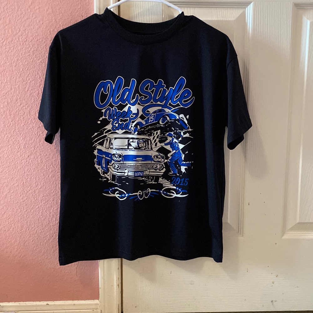 Old style racing shirt